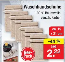 Zimmermann Dekor waschhandschuhe Angebot