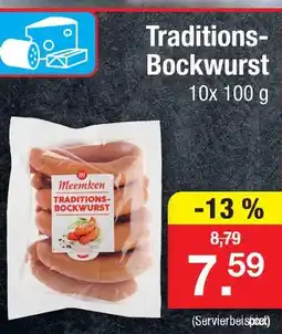 Zimmermann Meemken traditions-bockwurst Angebot