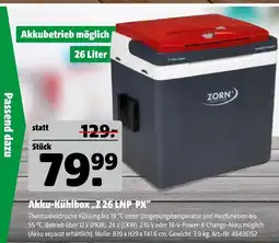 Hagebau Zorn akku-kühlbox z 26 lnp px Angebot