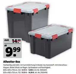 Hagebau Allwetter-box 50 l Angebot