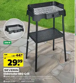 Hagebau Severin elektrischer bbq-grill tischgrill Angebot