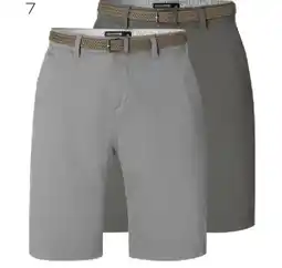 Mister Lady Chino shorts mit flechtgürtel Angebot