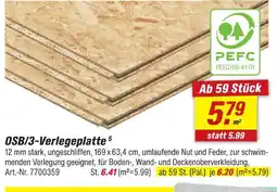 toom Baumarkt Osb/3-verlegeplatte Angebot