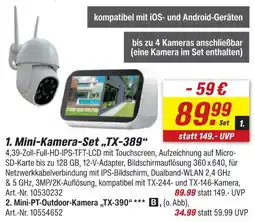 toom Baumarkt Mini-kamera-set „tx-389“ Angebot