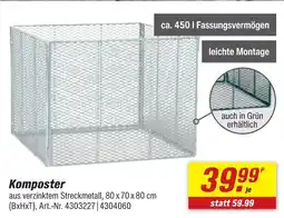 toom Baumarkt Komposter Angebot