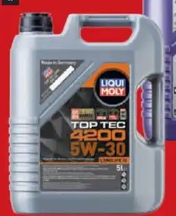 toom Baumarkt Liqui moly motorenöl „top tec 4200 5w-30“ Angebot