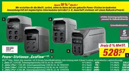 toom Baumarkt Power-stationen „ecoflow“  „delta 3“ Angebot