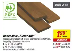 toom Baumarkt Bodendiele „kiefer kdi“ 5, 2 m Angebot