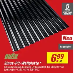 toom Baumarkt Gutta sinus-pc-wellplatte Angebot