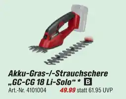 toom Baumarkt Akku-gras-/strauchschere „gc-cg 18 li-solo“ Angebot