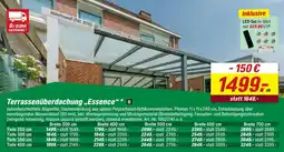 toom Baumarkt Terrassenüberdachung „essence“ Angebot