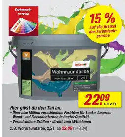 toom Baumarkt Toom wohnraumfarbe Angebot