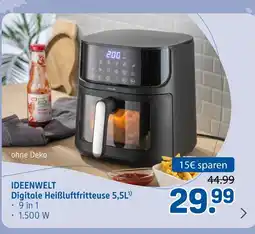 Rossmann Ideenwelt digitale heißluftfritteuse Angebot