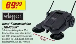 toom Baumarkt Scheppach hand-kehrmaschine „tkm8000“ Angebot