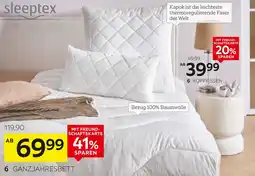 XXXLutz Sleeptex ganzjahresbett ca. 135 x 200 cm Angebot