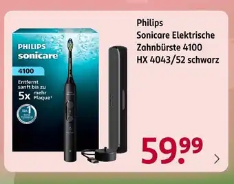 Philips sonicare elektrische zahnbürste 4100