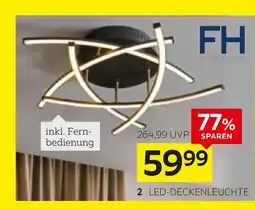 XXXLutz Fischer & honsel led-deckenleuchte „cross tw“ Angebot