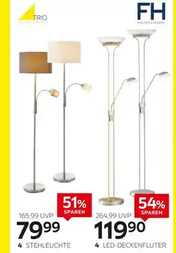 XXXLutz Trio stehleuchte „hotel“ Angebot