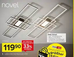 XXXLutz Novel led-deckenleuchte „irvine“ Angebot