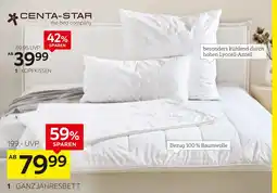 XXXLutz Centa-star kopfkissen ca. 40 x 80 cm Angebot