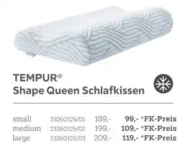 XXXLutz Tempur shape queen schlafkissen small Angebot
