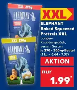 Kaufland Elephant baked squeezed pretzels XXL Angebot