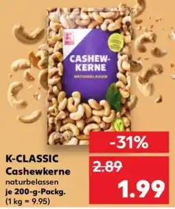 Kaufland K-classic cashewkerne Angebot
