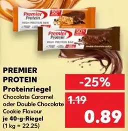 Kaufland Premier protein proteinriegel Angebot
