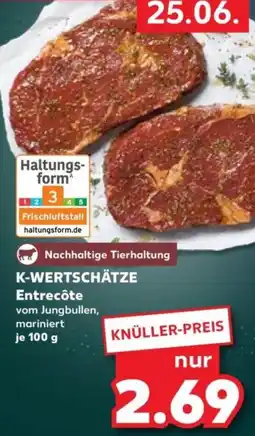 Kaufland K-wertschätze entrecôte Angebot
