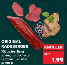 Kaufland Original radeberger räucherling Angebot