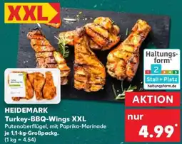 Kaufland Heidemark Turkey-BBQ-Wings XXL Angebot