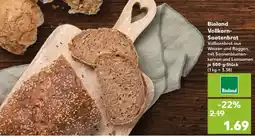 Kaufland Bioland Vollkorn Saatenbrot Angebot