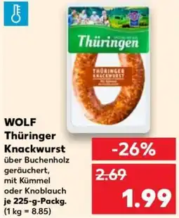 Kaufland Wolf thüringer knackwurst Angebot