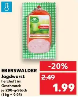 Kaufland Eberswalder jagdwurst Angebot