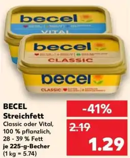 Kaufland BECEL Streichfett Angebot