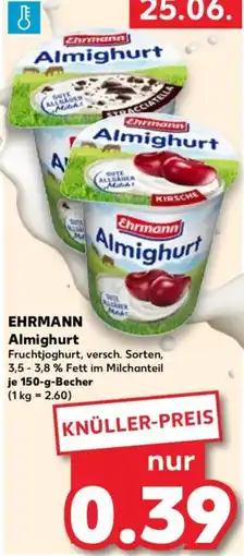 Kaufland Ehrmann almighurt Angebot