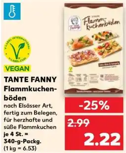 Kaufland Tante fanny flammkuchenböden Angebot