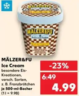 Kaufland Mälzer&fu ice cream Angebot