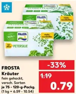 Kaufland Frosta kräuter Angebot