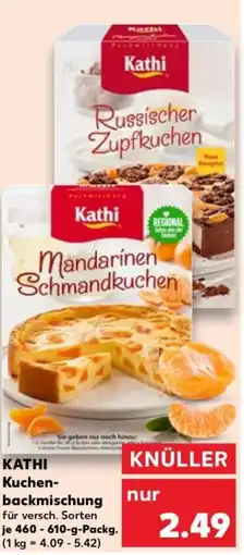 Kaufland Kathi Kuchenbackmischung Angebot