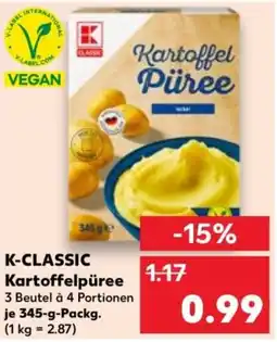 Kaufland K-classic kartoffelpüree Angebot
