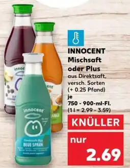 Kaufland Innocent mischsaft oder plus Angebot