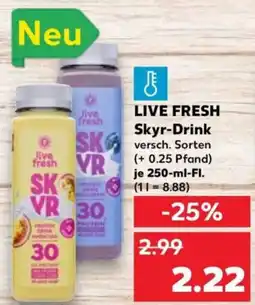 Kaufland Live fresh skyr-drink Angebot