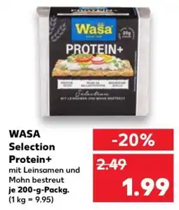 Kaufland Wasa selection protein+ Angebot