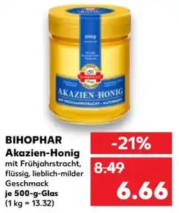Kaufland Bihophar akazien-honig Angebot
