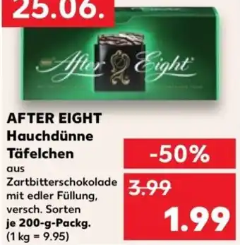 Kaufland After Eight Hauchdünne Täfelchen Angebot