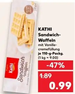 Kaufland Kathi Sandwich Waffeln Angebot