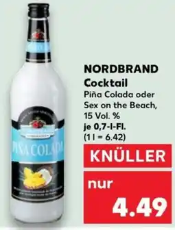 Kaufland Nordbrand cocktail Angebot