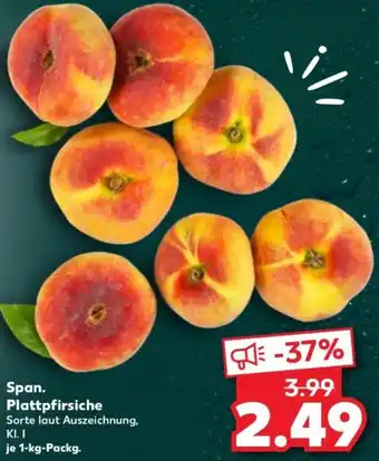 Kaufland Span. Plattpfirsiche Angebot