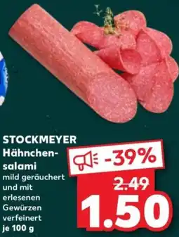 Kaufland STOCKMEYER Hähnchensalami Angebot